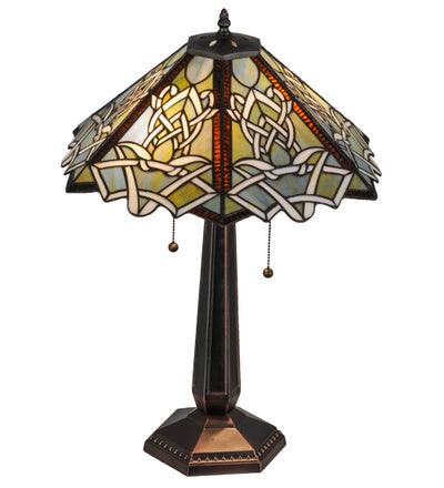 Meyda 24.5"H Glasgow Bungalow Table Lamp '154481