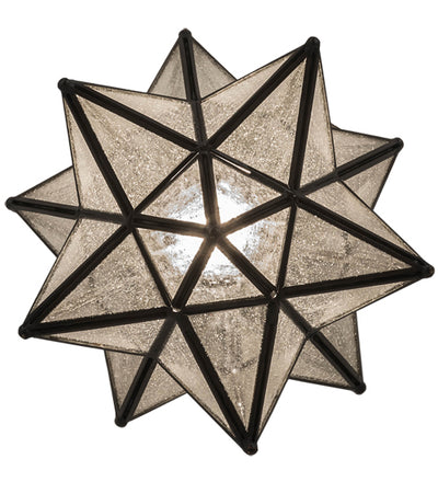 Meyda 9"W Moravian Star Flushmount '155264