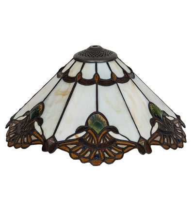 Meyda 16" Wide Shell with Jewels Shade '157065