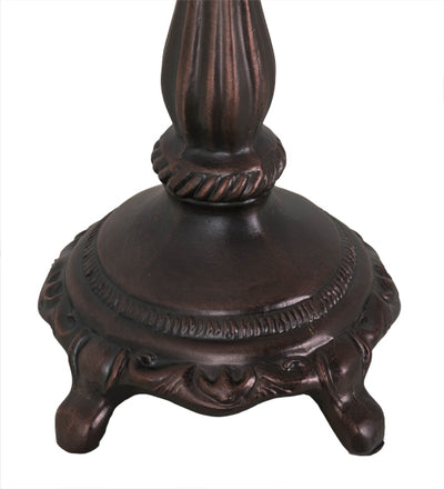 Meyda 7"H Mahogany Bronze Table Base '157986