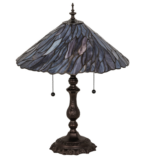 Meyda 21" High Willow Jadestone Table Lamp '218128