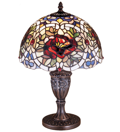 Meyda 18" High Renaissance Rose Accent Lamp '26675