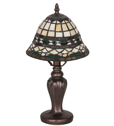 Meyda 15"H Tiffany Roman Mini Lamp '27535