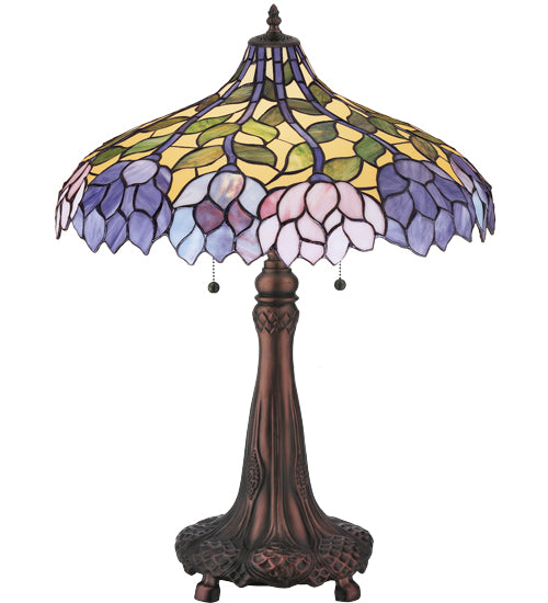 Meyda 26"H Wisteria Table Lamp '30452