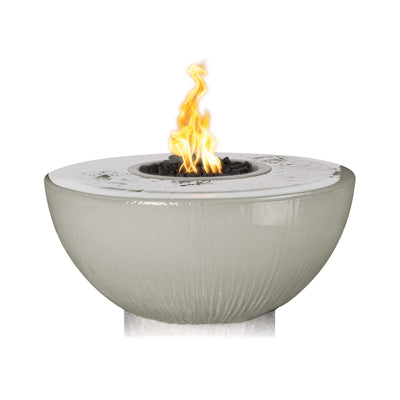 38″ Sedona GFRC Fire & Water Bowl – 360° Spill