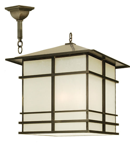 Meyda 30"Sq Tea House Lantern Pendant