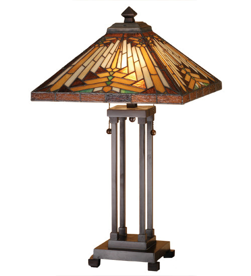 Meyda 24.5" H Nuevo Mission Table Lamp '66230