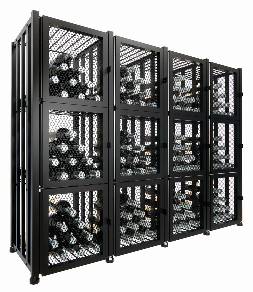 Vintageview Case & Crate Locker Doors (freestanding metal wine rack accessory)