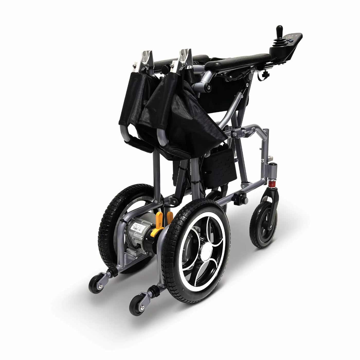 X-7 ComfyGO Lightweight Foldable Electric Wheelchair for Travel with Remote Control