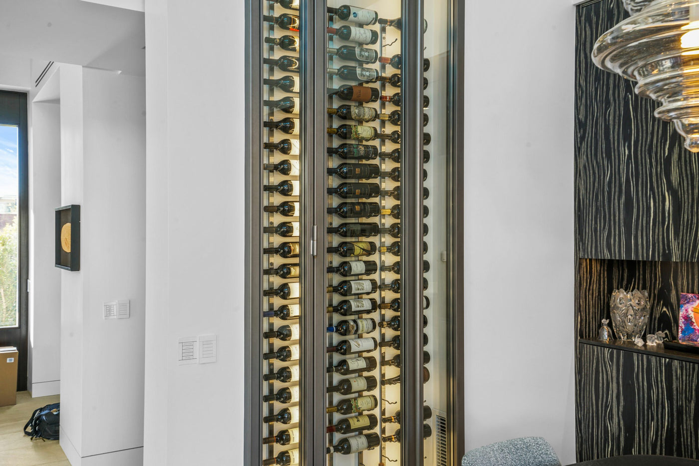Vintageview W Series Wine Rack Bottle Height (wall mounted metal wine storage)