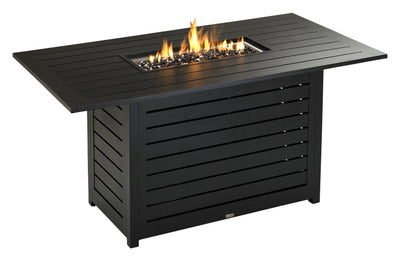72" X 41" Regal Series Rectangle Counter Table w/ Fire Pit