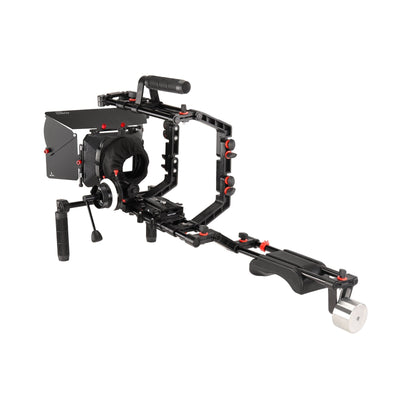 Proaimusa Filmcity Shoulder Rig Kit with Matte Box & Follow Focus for DSLR Cameras FC-03