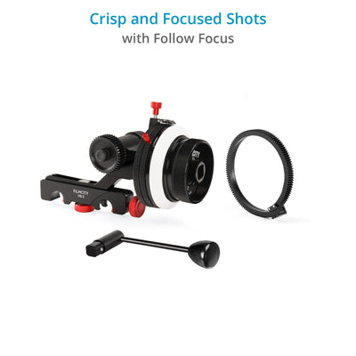 Proaimusa Filmcity Shoulder Rig Kit with Matte Box & Follow Focus for DSLR Cameras FC-03