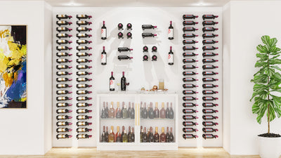 Vintageview W Series Perch 750 (vertical wall mounted wine rack for standard bottles)