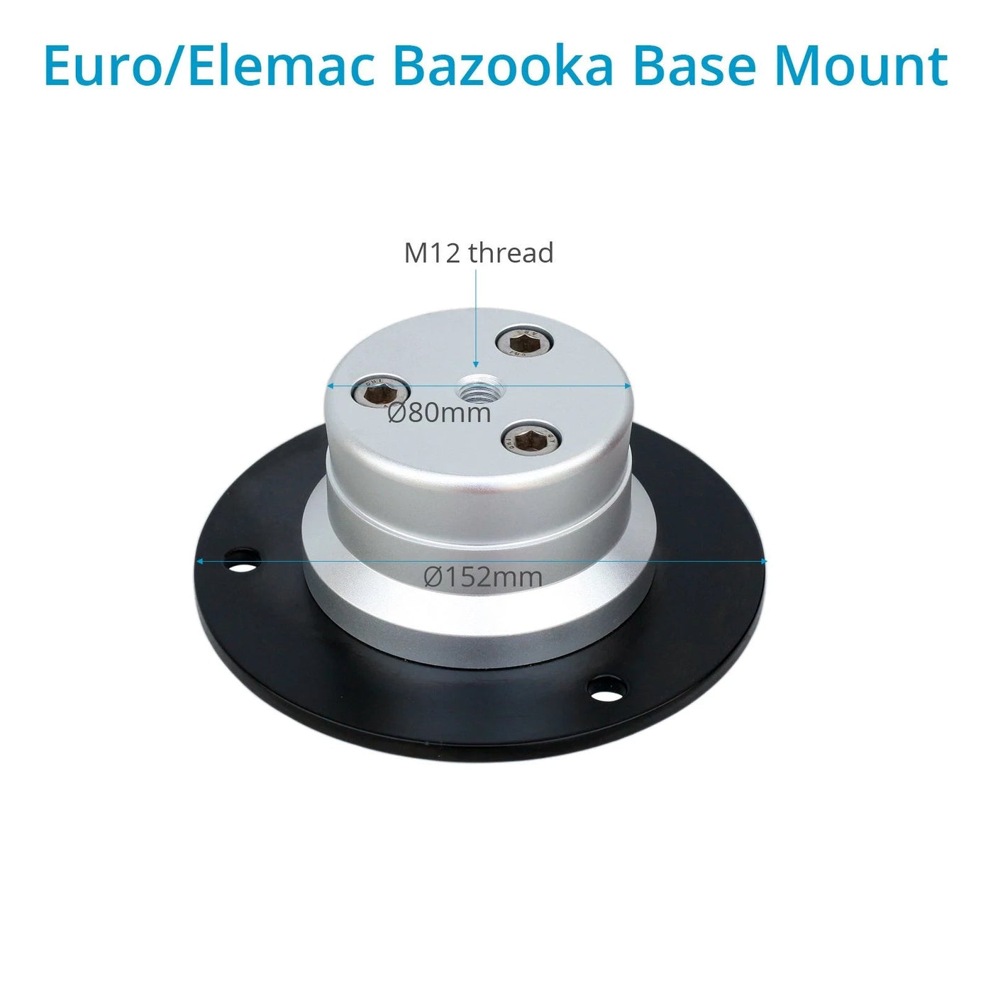 Proaim Euro/Elemac Base Adapter Mount