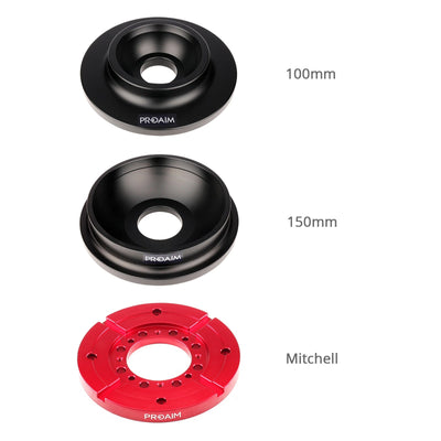 Proaim Mitchell Base to Bowl Adapter | Mitchell Top Plate
