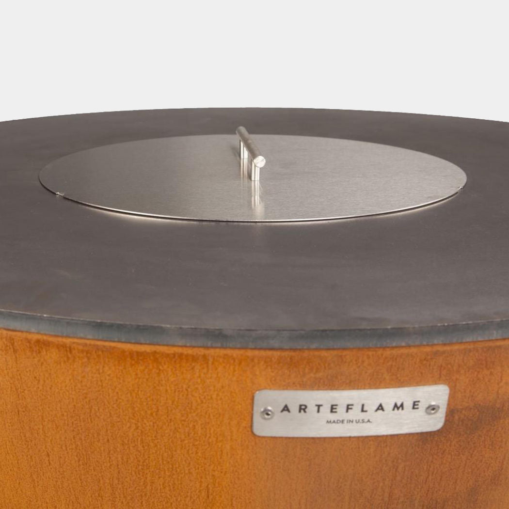 Stainless Center Lid (18”Ø) For 40" Arteflame Grills