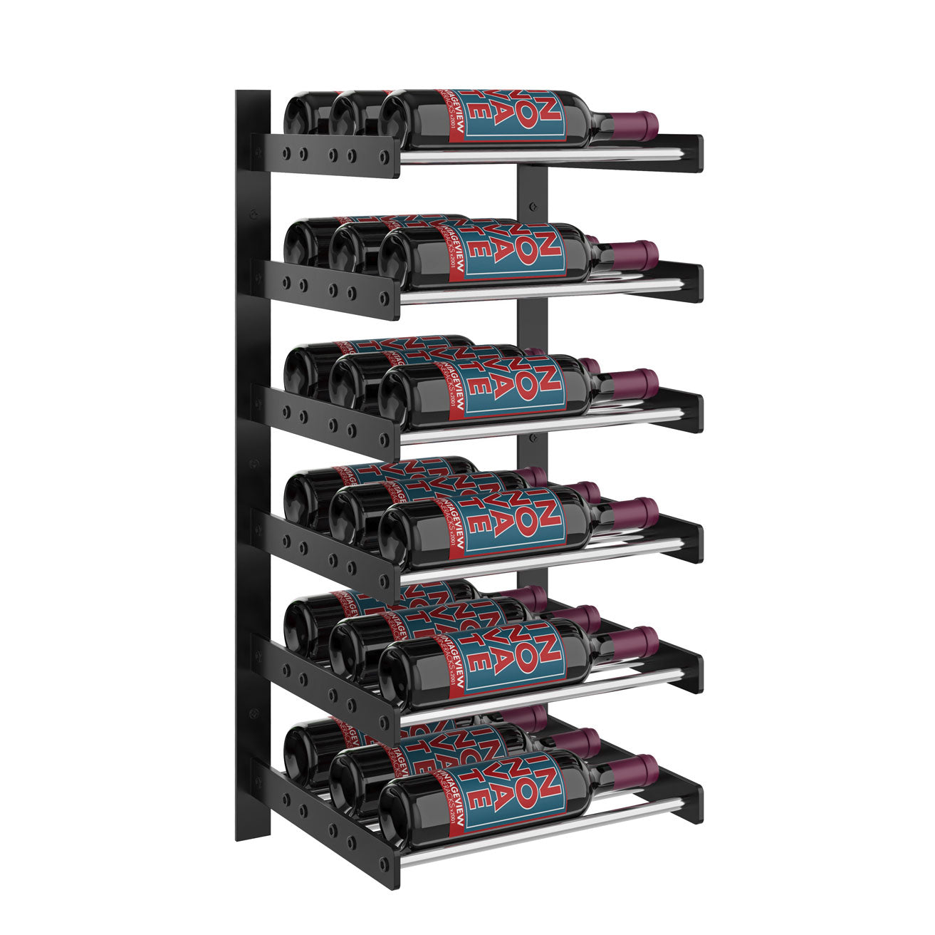 Evolution Wine Wall- Wall Mounted Wine Rack
