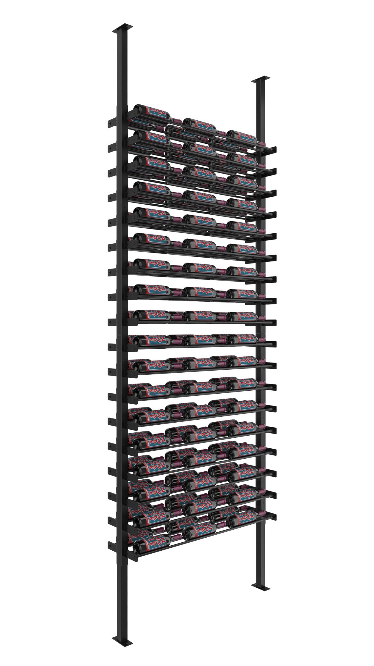 Evolution Wine Wall Post Floor to Ceiling Post Wine Rack