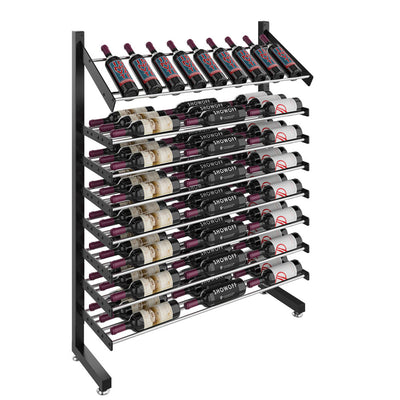 Evolution Island Display Freestanding Wine Rack