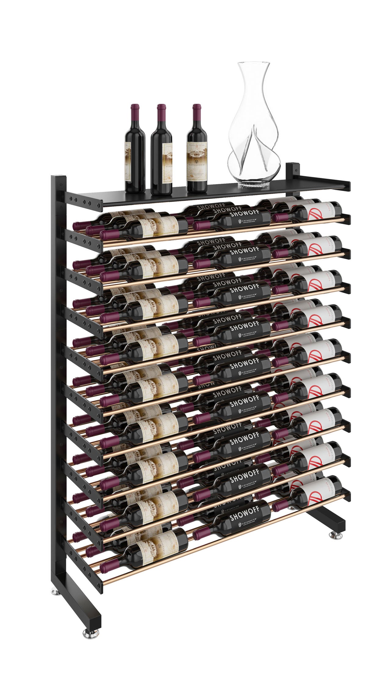 Evolution Island Display Wine Rack
