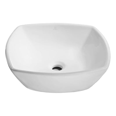 LS-AZ119 - ANZZI Deux Series Ceramic Vessel Sink in White