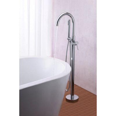 Coral Series 2-Handle Freestanding Claw Foot Tub Faucet with Hand Shower FS-AZ0047BN