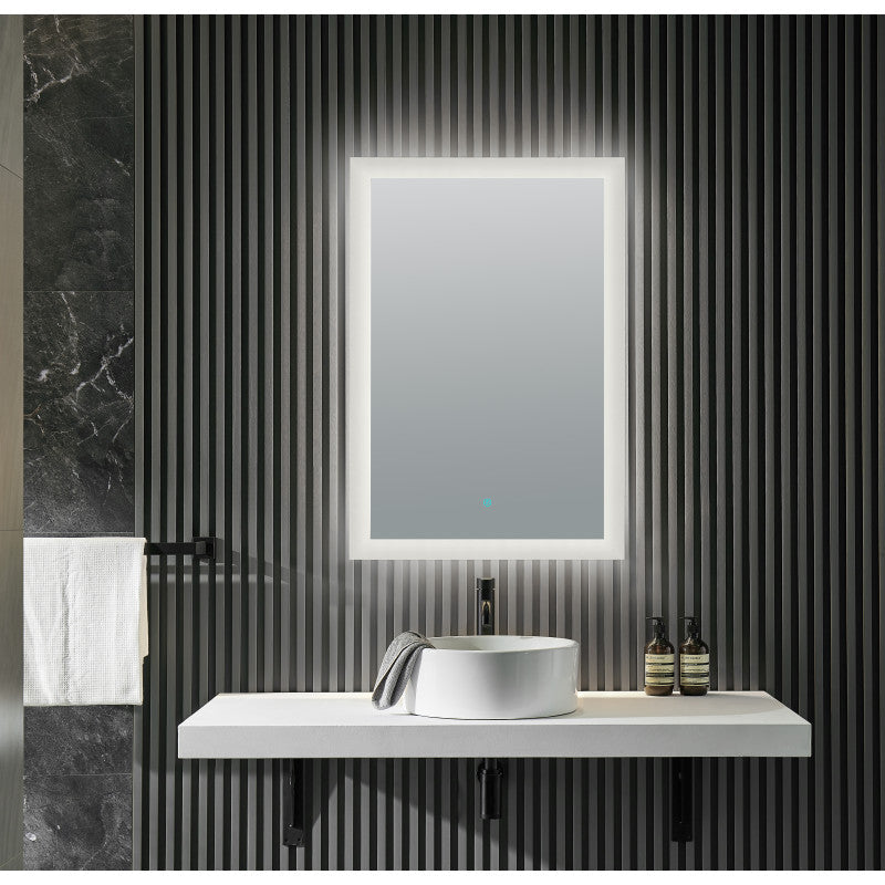 ANZZI Olympus 36 in. x 24 in. Frameless LED Bathroom Mirror BA-LMDFX003AL
