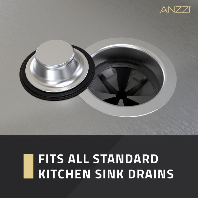 ANZZI MEDUSA 1/2 HP Continuous Feed Undersink Garbage Disposal GD-AZ212