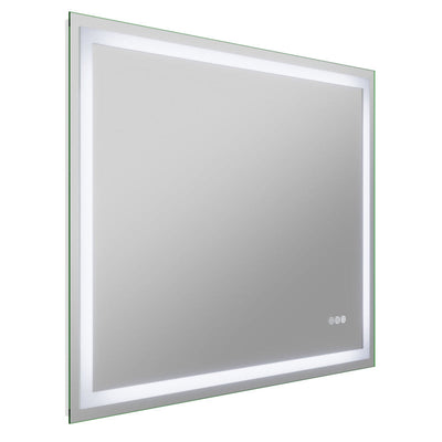 ANZZI 32-in. x 40-in. LED Front Lighting Bathroom Mirror with Defogger BA-LMDFX010AL