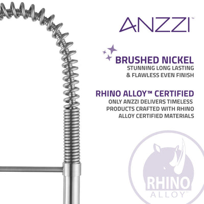 ANZZI Bastion Single Handle Standard Kitchen Faucet KF-AZ209ORB