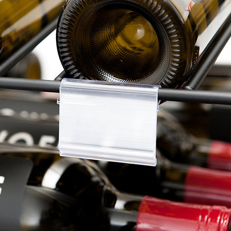 Retail Wine Rack Price Tag