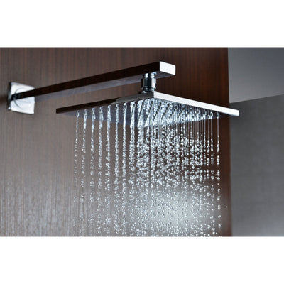 ANZZI Spirito Series Single Handle Wall Mounted Showerhead and Bath Faucet Set in Polished Chrome SH-AZ040