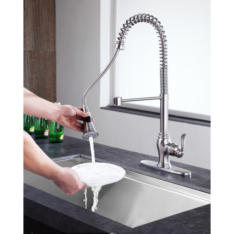 ANZZI Bastion Single Handle Standard Kitchen Faucet KF-AZ209ORB