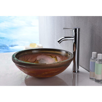 ANZZI Alto Series Vessel Sink in Molten Gold LS-AZ218