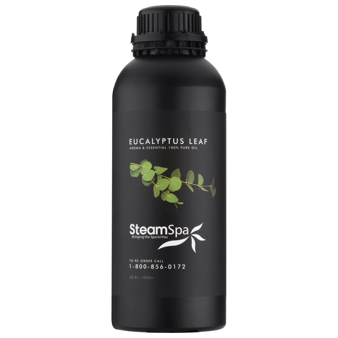 100% Natural Essence of Eucalyptus 1000ml Aromatherapy Bottle G-OILEUC1K
