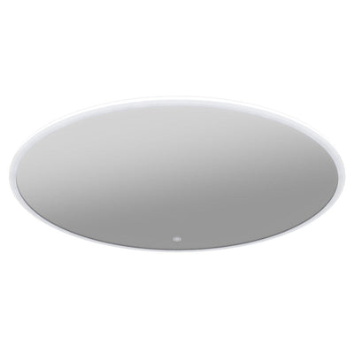 ANZZI 28 in. Diameter Round LED Front Lighting Bathroom Mirror with Defogger BA-LMDFX019AL