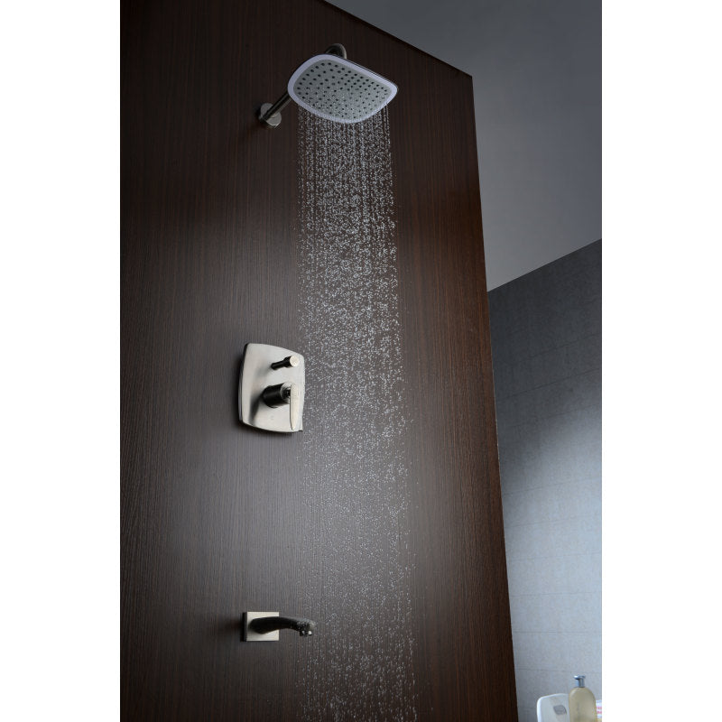 ANZZI Tempo Series 1-Handle 1-Spray Tub and Shower Faucet L-AZ026BN