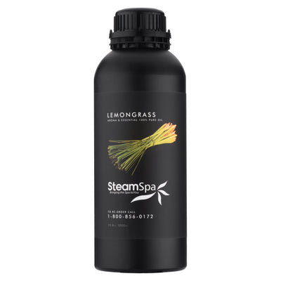 100% Natural Essence of Lemongrass 1000ml Aromatherapy Bottle G-OILLEM1K