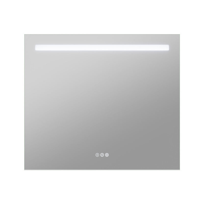 BA-LMDFX011AL - ANZZI ANZZI 28-in. x 32-in. LED Front/Top/Bottom Light Bathroom Mirror with Defogger