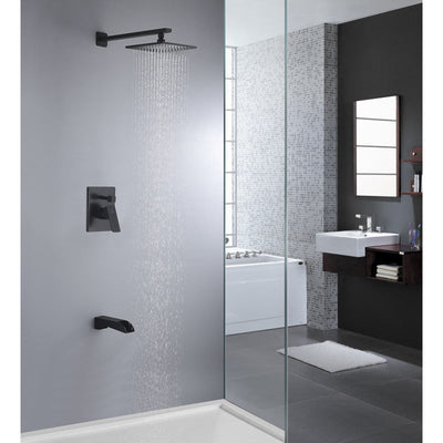 ANZZI Mezzo Series 1-Handle 1-Spray Tub and Shower Faucet SH-AZ037MK