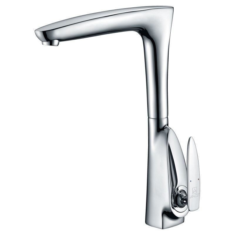 KF-AZ034 - ANZZI Timbre Series Single-Handle Standard Kitchen Faucet in Polished Chrome