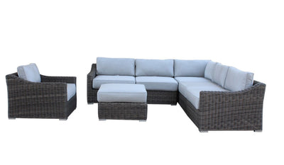 The Tahoe 7pc Deep Seating Outdoor Patio Furniture