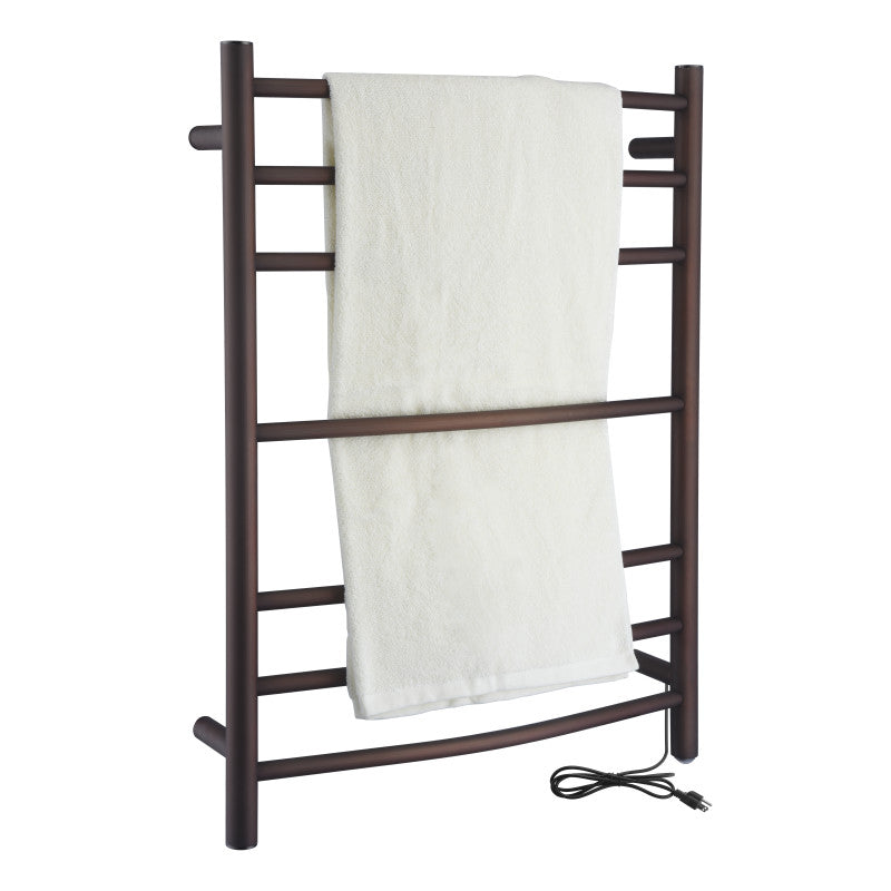 Gown 7-Bar Stainless Steel Wall Mounted Towel Warmer in Oil Rubbed Bronze TW-AZ027ORB