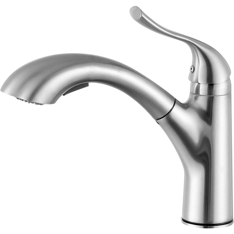 KF-AZ205BN - ANZZI Di Piazza Single-Handle Pull-Out Sprayer Kitchen Faucet in Brushed Nickel