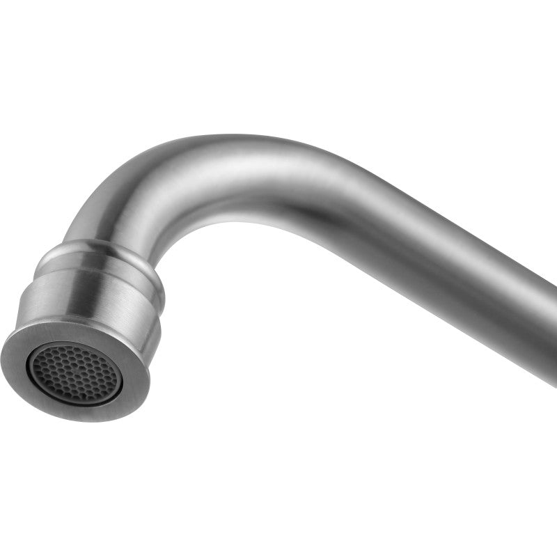 Highland Single-Handle Standard Kitchen Faucet with Side Sprayer in Brushed Nickel KF-AZ224BN