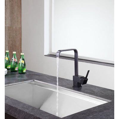 Sabre Single-Handle Standard Kitchen Faucet in Oil Rubbed Bronze KF-AZ220ORB