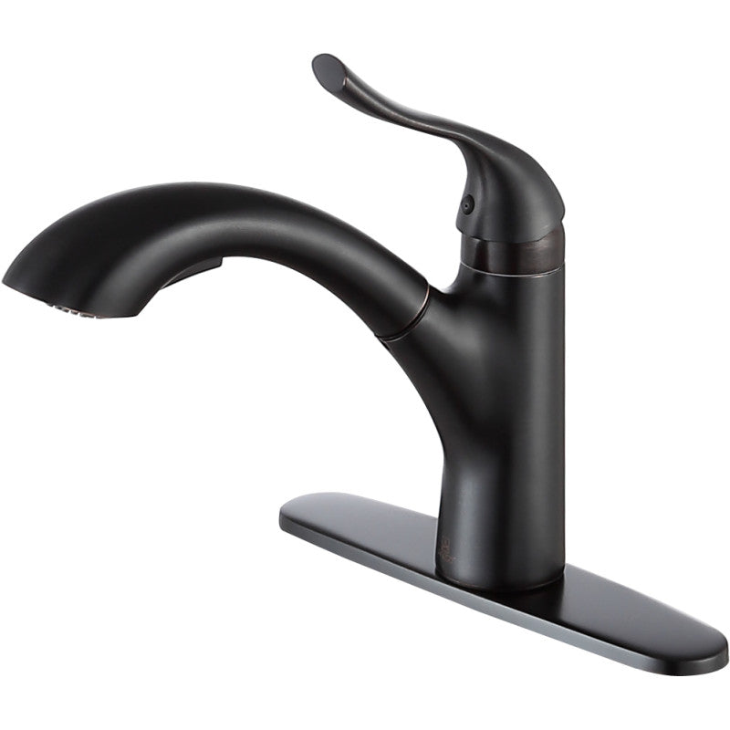 KF-AZ206ORB - ANZZI Navona Single-Handle Pull-Out Sprayer Kitchen Faucet in Oil Rubbed Bronze