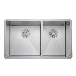 Wells Sinkware NCU3319-10L New Chef's Collection Kitchen Sink, 33"