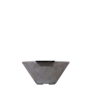 Prism Hardscapes Verona Small 33" Ultra White Concrete Natural Gas
